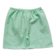 Red and Green Seersucker Set