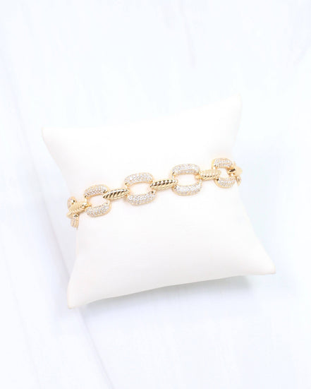 Berger Link Bracelet – Gold