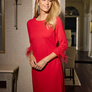 Gulf Gala Feathered Shift