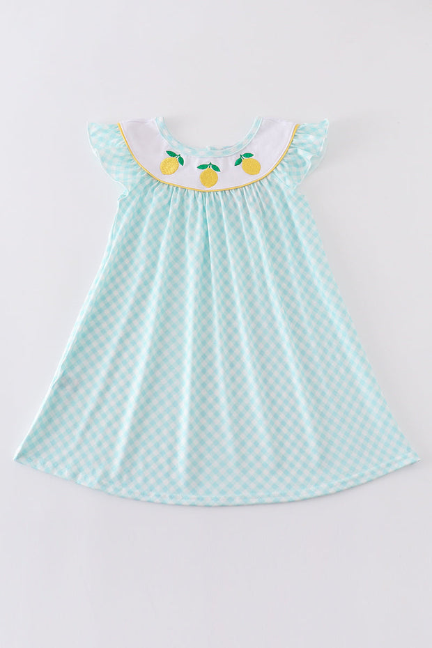 Mint Lemon Girl Dress