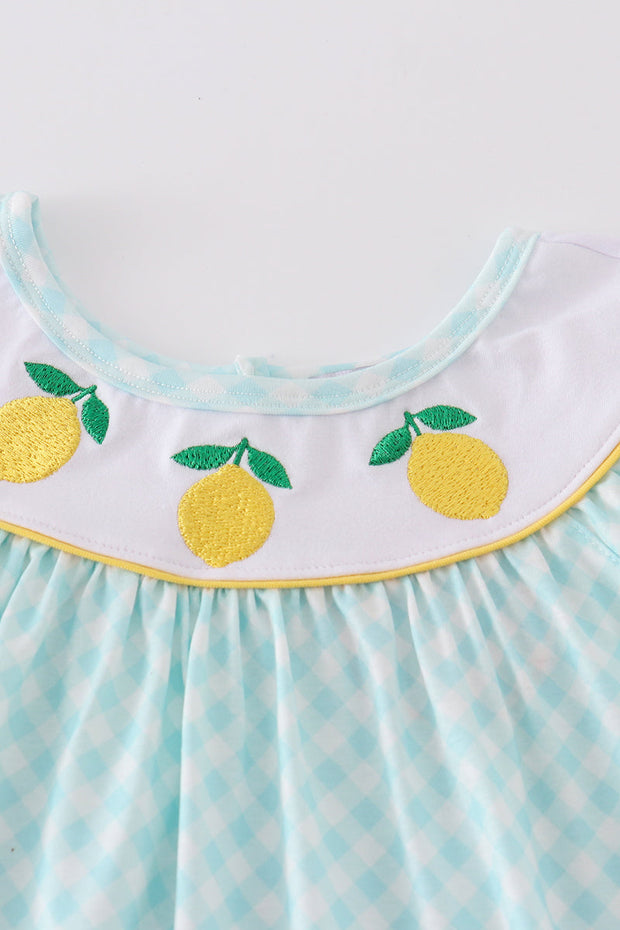 Mint Lemon Girl Dress