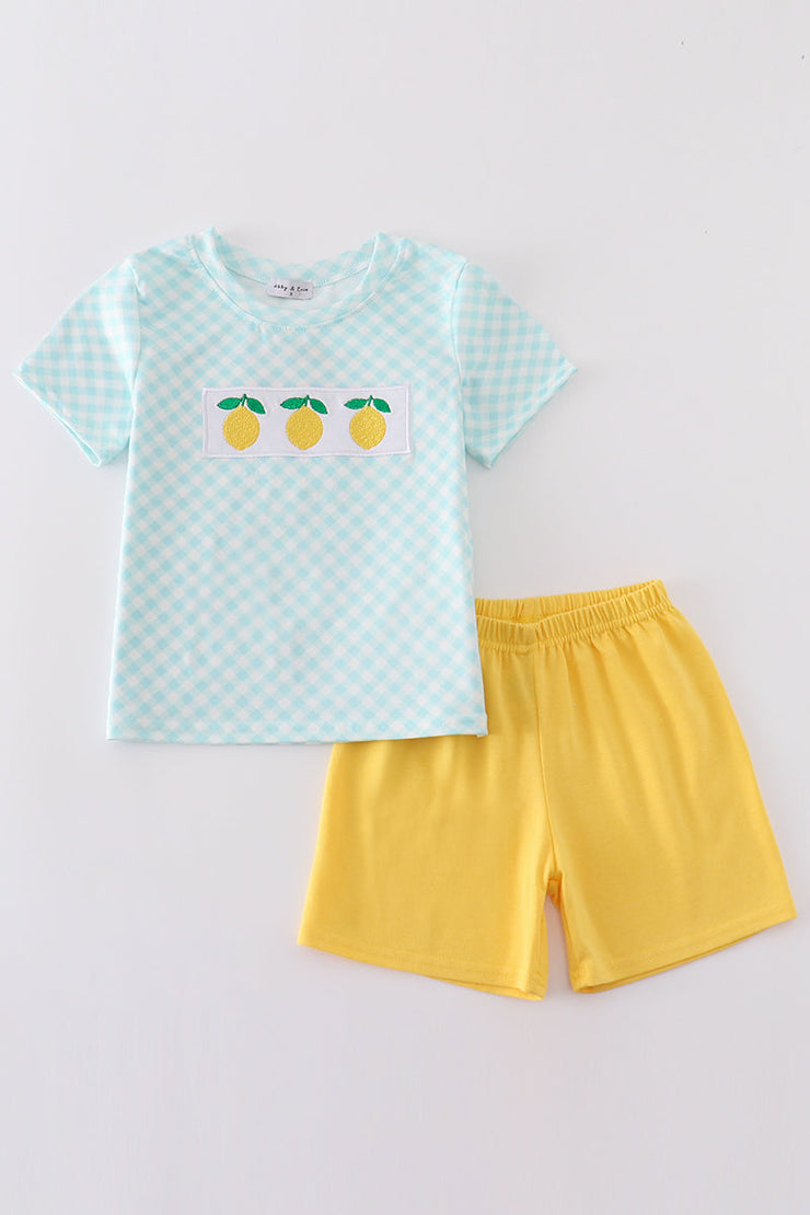 Mint Lemon Boy Set