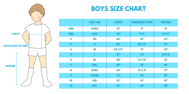 Mint Lemon Boy Set