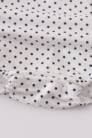Red Cake Dot Ruffle Bubble