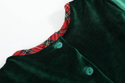Emerald Tartan Holiday Dress