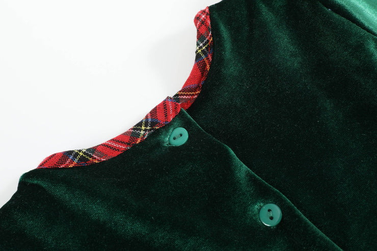 Emerald Tartan Holiday Dress