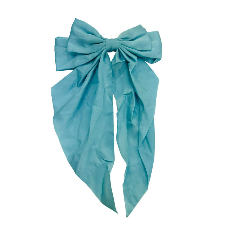 Satin Game Day Hair Bows