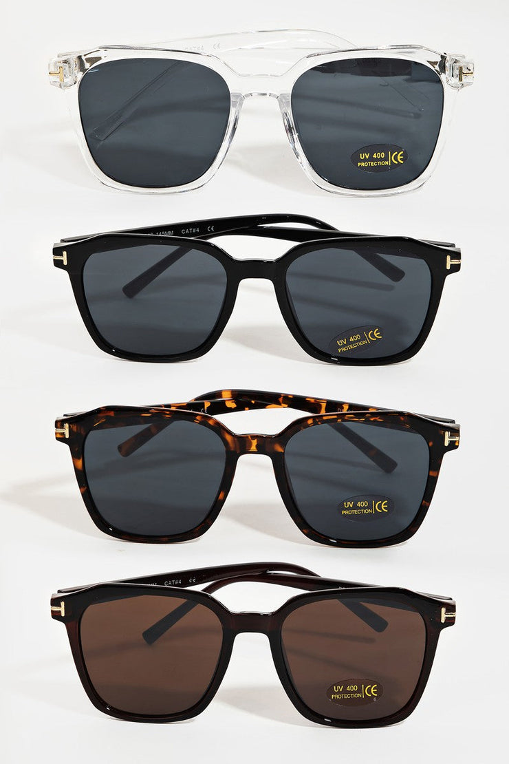 Large Square Lens Sunglasses