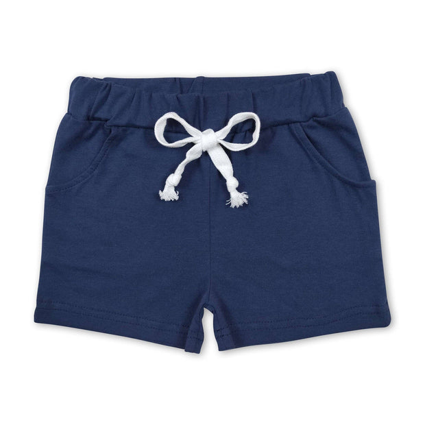 Navy Pocket Shorts