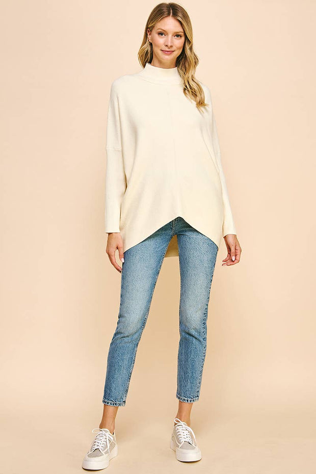 Harper Ribbed Turtleneck