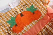 Autumn Pumpkin Bow Dress