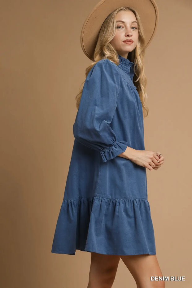 Savannah Ruffle Dress