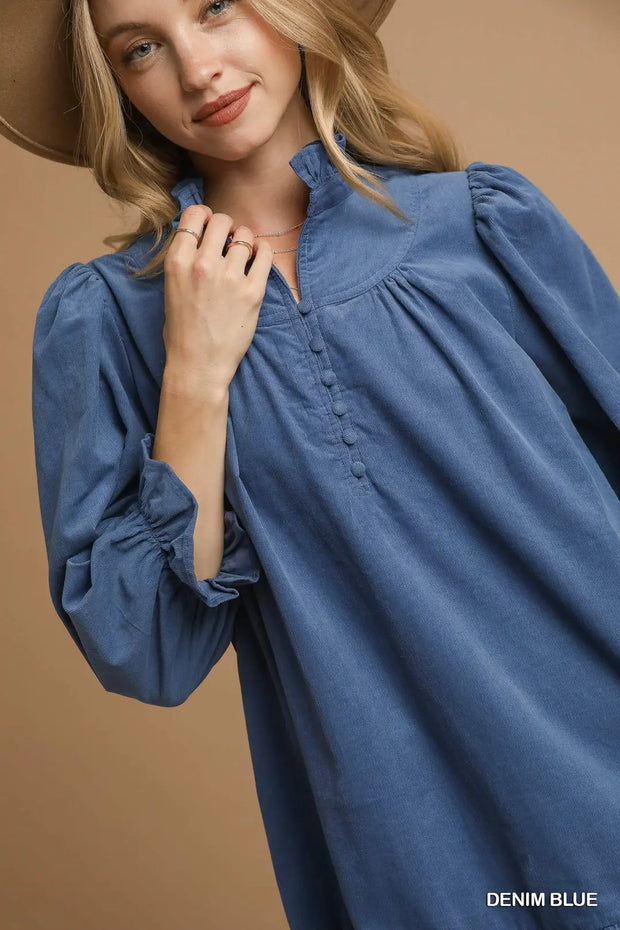 Savannah Ruffle Dress