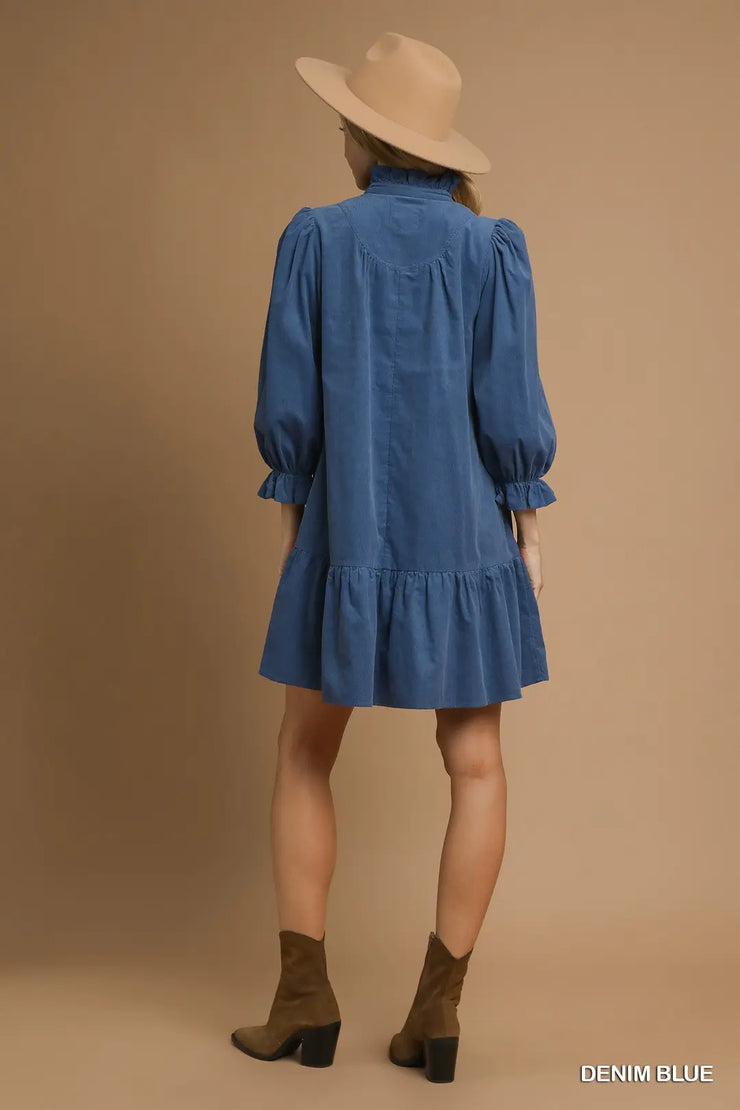 Savannah Ruffle Dress