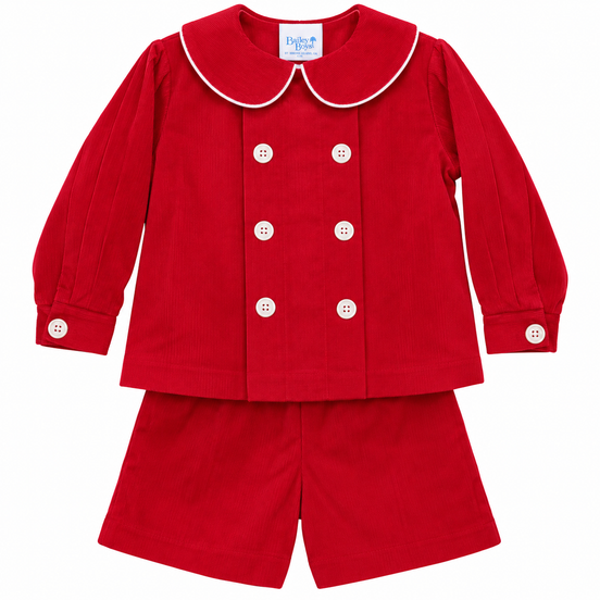 Red Cord Short Set