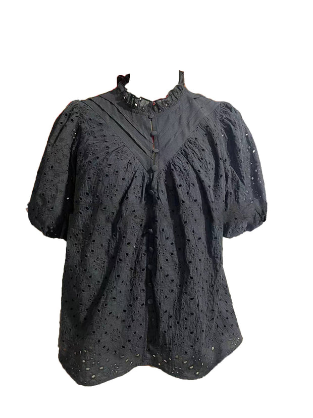 Harper Eyelet Blouse