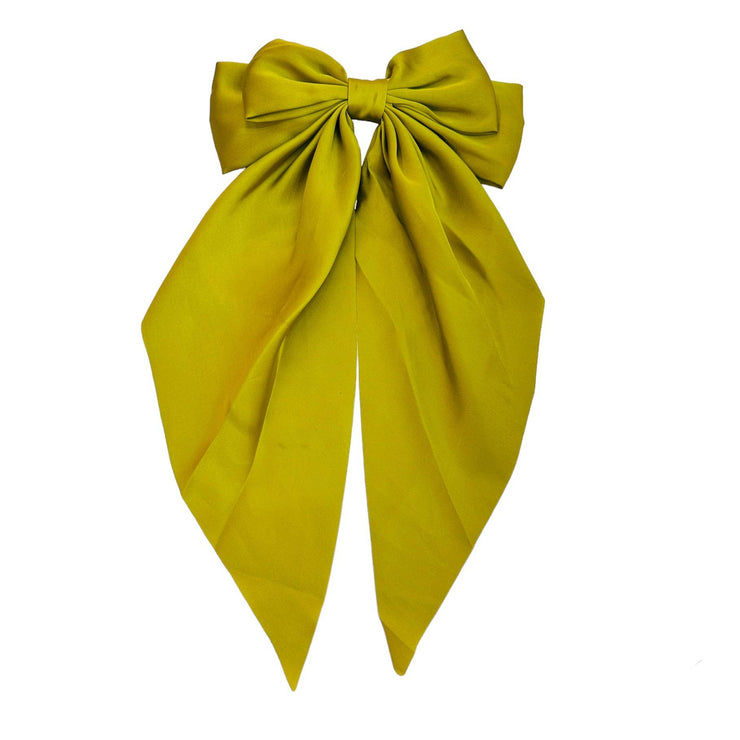 Satin Game Day Hair Bows