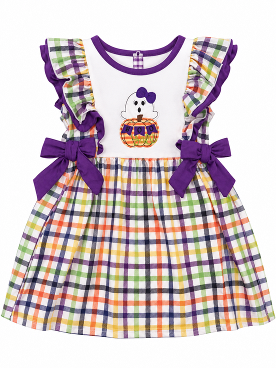 "Boo Y'all" Pumpkin Dress