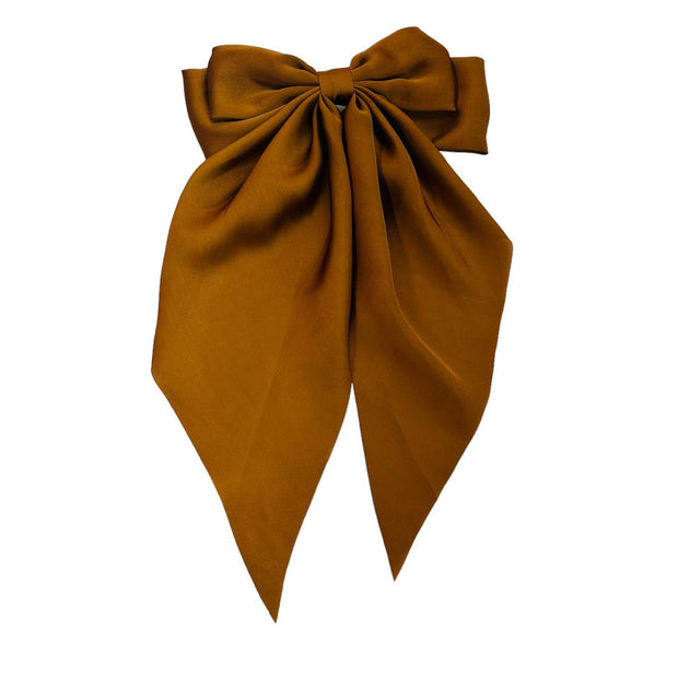 Satin Game Day Hair Bows