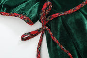 Emerald Tartan Holiday Dress