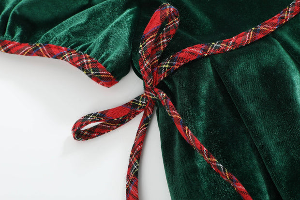 Emerald Tartan Holiday Dress