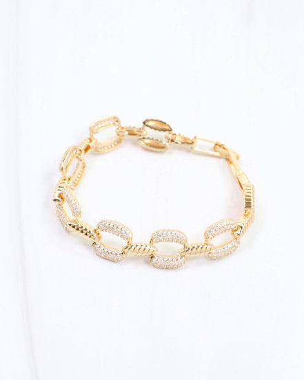 Berger Link Bracelet – Gold