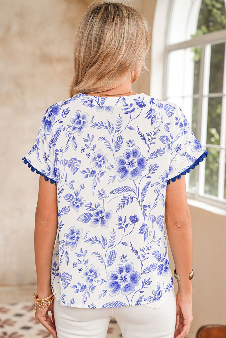 Willow Floral Top