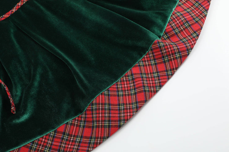 Emerald Tartan Holiday Dress