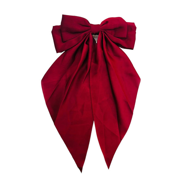Satin Game Day Hair Bows