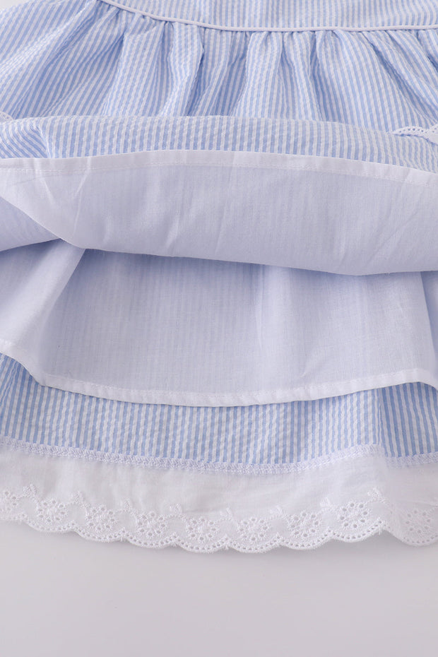 Premium Blue Sailboat Dress