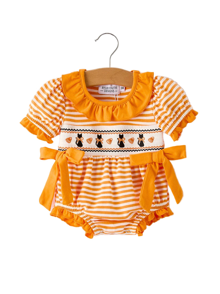 Spooky Stripes Romper