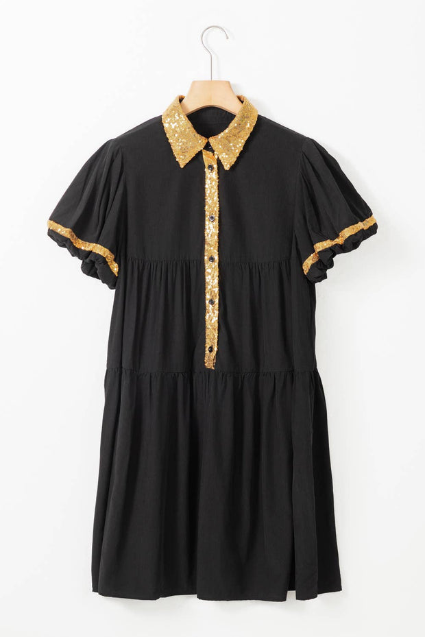 Gold Rush Saints Gameday Dress