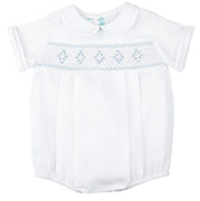Heirloom Diamond Smocked Creeper