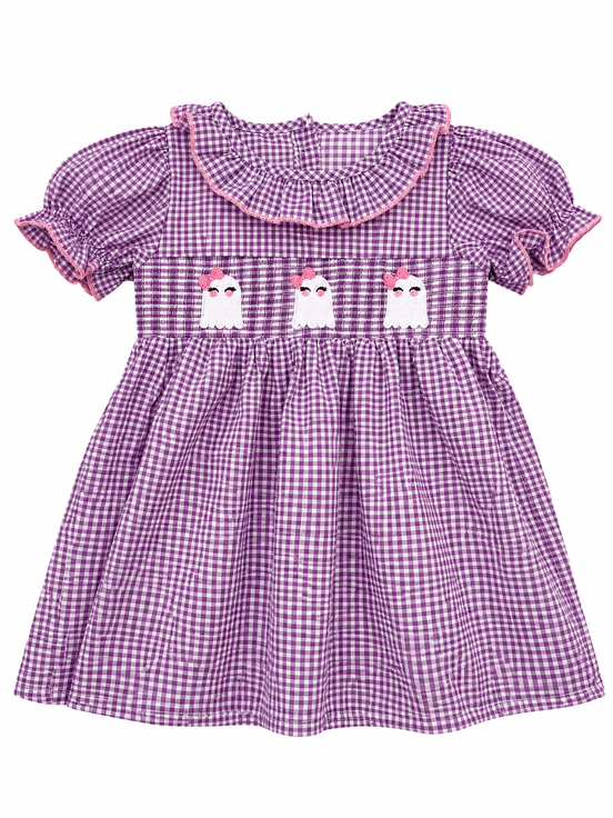 Gorgeous Ghosty Smocked Gingham Dress
