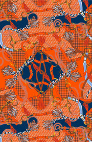 Coral Tide Maxi Dress