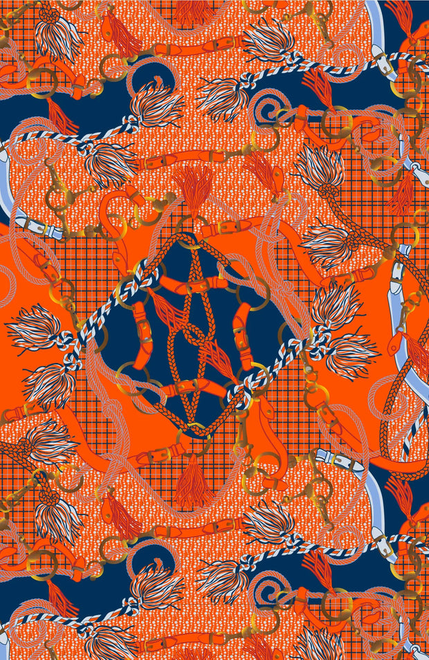 Coral Tide Maxi Dress