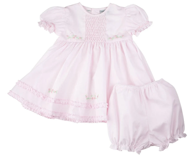 Blossom Ruffle Smocked Dress
