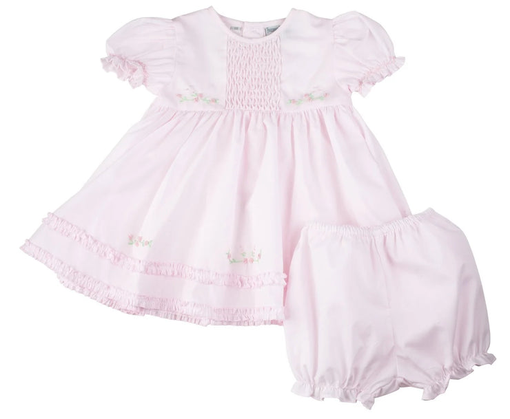Blossom Ruffle Smocked Dress