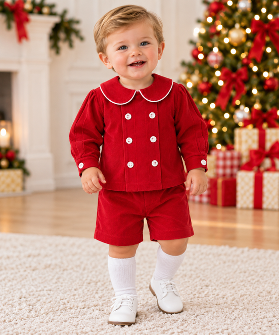 Red Cord Short Set