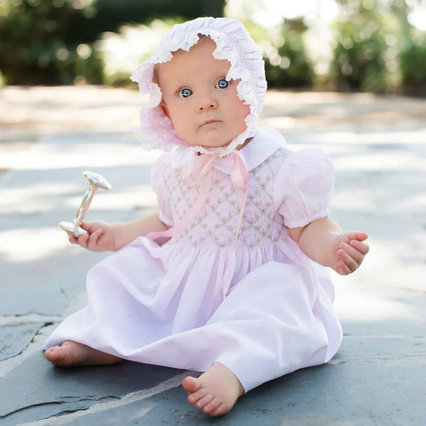 Rose Garden Smocked Dress