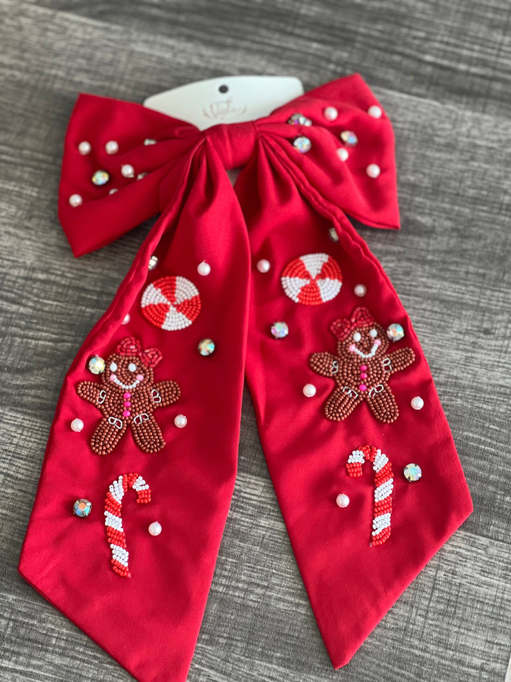 Christmas Hair Bow