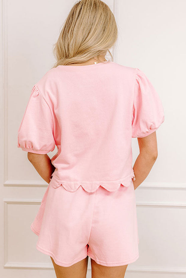 Cotton Candy Scallop Set