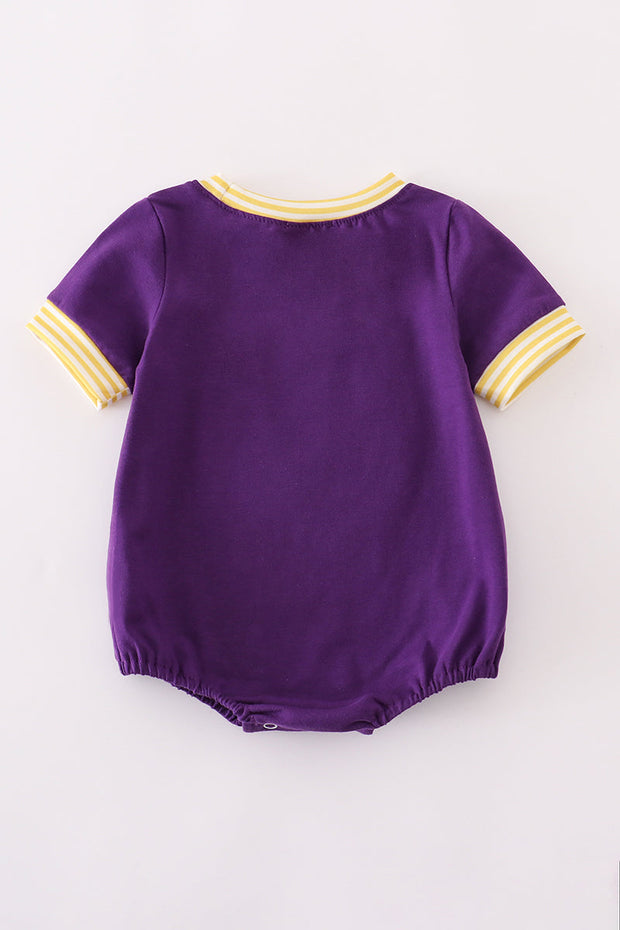 Baby LSU Geaux Romper
