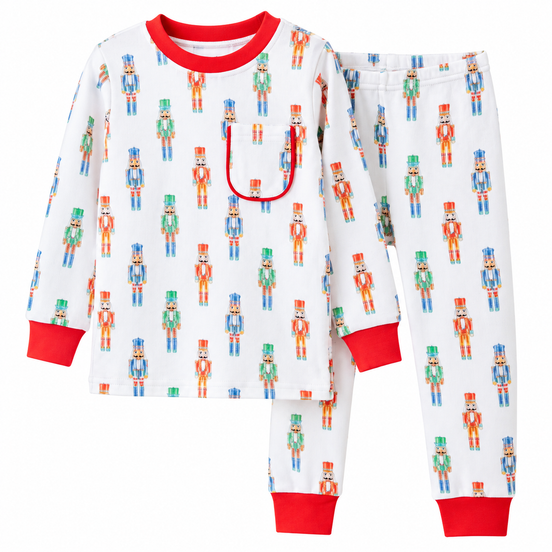 Nutty or Nice Organic Cotton Kids Pajamas
