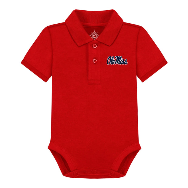 Ole Miss Polo Romper