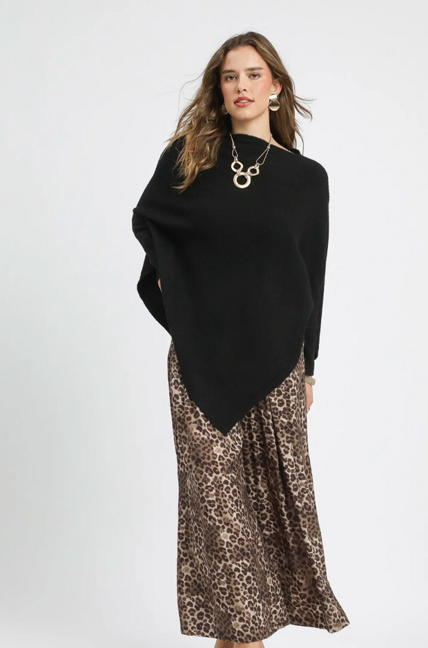 Isla Asymmetrical Poncho Top
