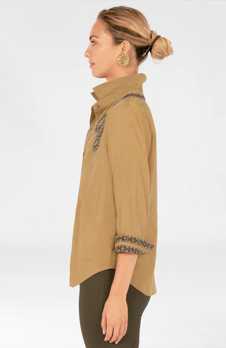 Beaded Snake Shirt