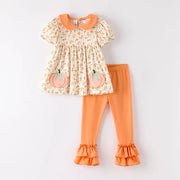 Pumpkin Rose Legging Set