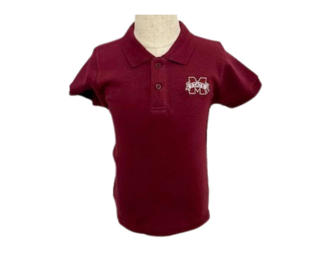 Mini Maroon Polo – Mississippi State Classic