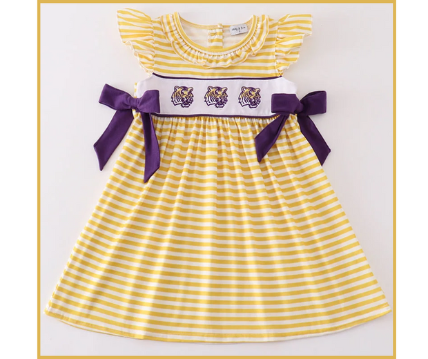 LSU Yellow Tiger Dress